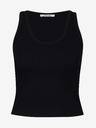 Orsay Top scurt negru pentru femei ORSAY