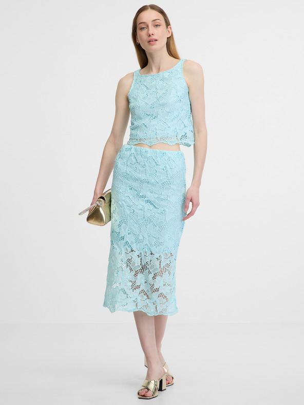 Orsay Top de damă albastru deschis ORSAY