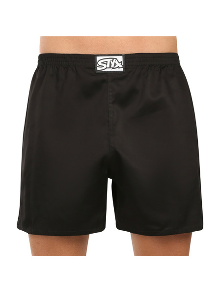 Styx Pantaloni de dormit bărbătești Styx negri