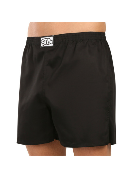 Styx Pantaloni de dormit bărbătești Styx negri