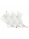 Merrell merrell șosete MEA33565Q3B2 WHITE CUSHIONED COTTON QUARTER (3 pachete) alb S/M MERRELL ȘOSETE