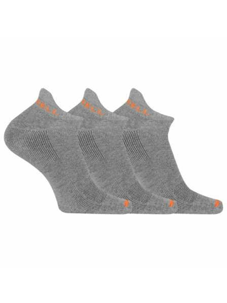 Merrell merrell șosete MEA33566T3B2 GRAYH CUSHIONED COTTON LOW CUT TAB (3 pachete) gri melanj S/M MERRELL ȘOSETE