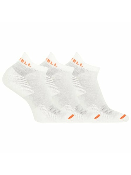 Merrell merrell șosete MEA33566T3B2 WHITE CUSHIONED COTTON LOW CUT TAB (3 pachete) alb S/M MERRELL ȘOSETE