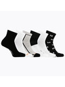 Merrell merrell șosete MEA33695Q6B2 BKAST RECYCLED CUSHION QUARTER (6 pachete) negru asortată S/M MERRELL ȘOSETE