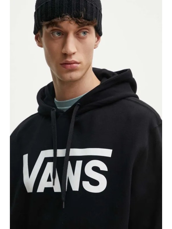 Vans Hanorac negru Classic Pullover Vans pentru bărbați