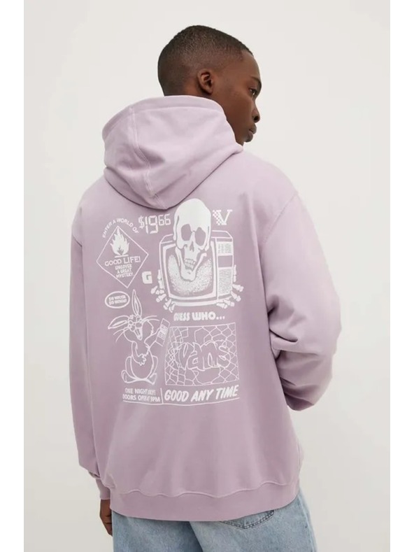 Vans Hanorac mov Vans Crazy Eddy 66 Loose Lavender pentru bărbați