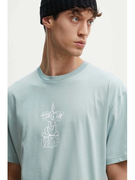 Vans Tricou gri Crazy Eddy Vans pentru bărbați