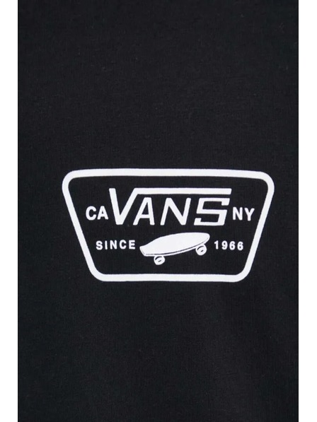 Vans Tricou negru cu mânecă lungă pentru bărbați Vans Full Patch Back