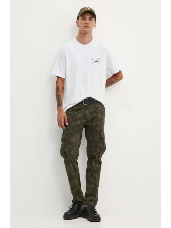 Vans Tricou alb Full Patch Back pentru bărbați Vans