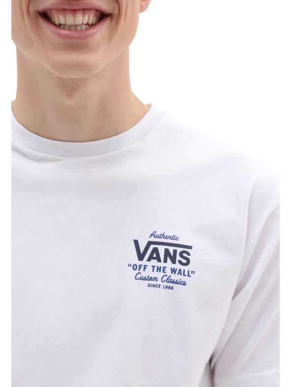 Vans Tricou alb pentru bărbați Mn Holder St Classic Vans