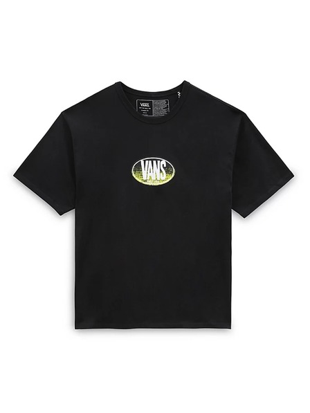 Vans Tricou negru pentru bărbați Vans Off The Wall Gradient Loose SS Tee Black