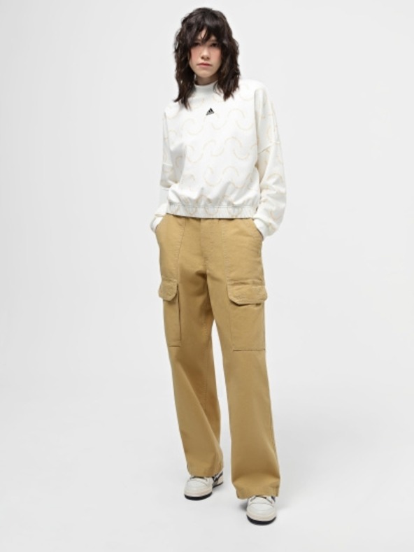 Vans Jeans maro pentru femei Vans Arroyo Wide Leg Cargo P Antelope