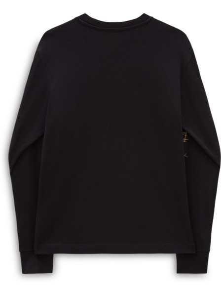 Vans Tricou negru cu mânecă lungă pentru femei Vans Password