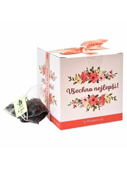 Casa de Engel Ceai în cutie, negru, 2 arome câte 5 bucăți, Mentă marocană, Passiflora, 0/48