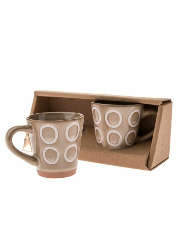 Casa de Engel Cană ceramică pentru Espresso 100ml - set 2 buc., 0/24