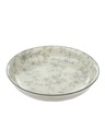 Casa de Engel Farfurie adâncă ceramică Ø 20cm - flori gri, 6/24