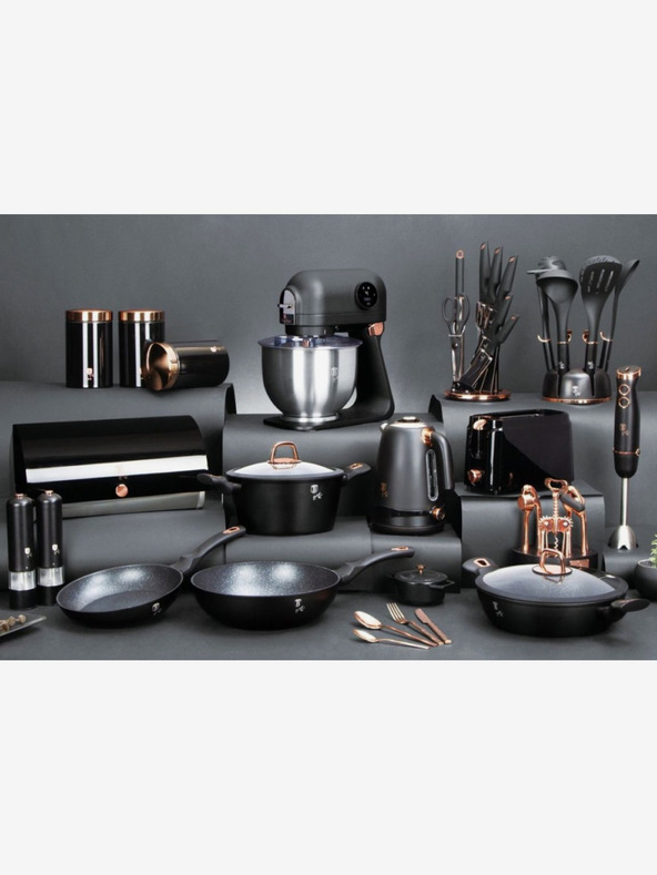 Berlingerhaus Râșniță electrică pentru sare și piper BERLINGERHAUS Black Rose Collection