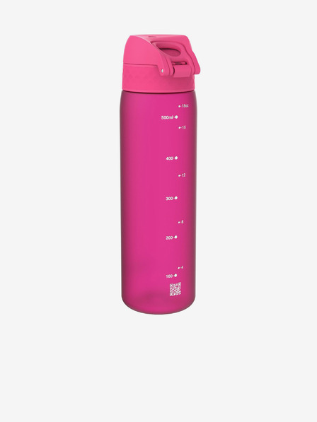 ION8 Sticlă roz închis fără BPA Mepal Ion8 Leak Proof (500 ml)