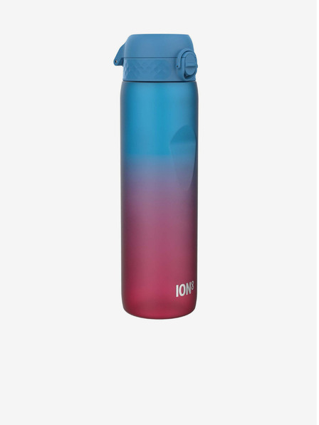 ION8 Sticlă albastru-roz Ion8 Leak Proof Motivator (1000 ml)