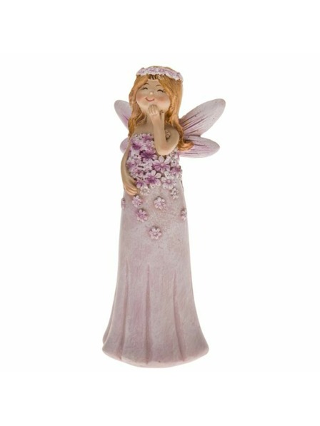Casa de Engel Zână din polirezină 13cm - flori, 6/72