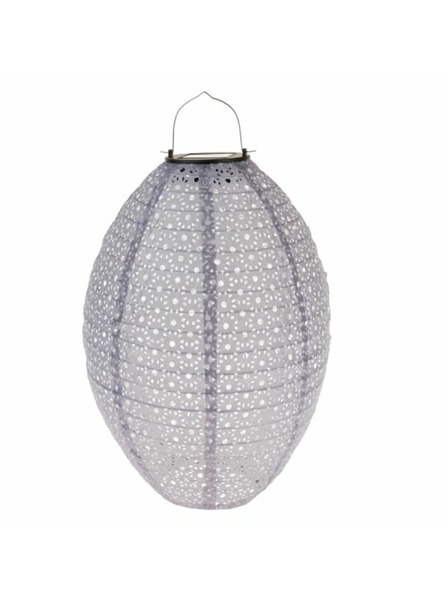 Casa de Engel Felinar textil exterior cu lumină LED solară, 0/36