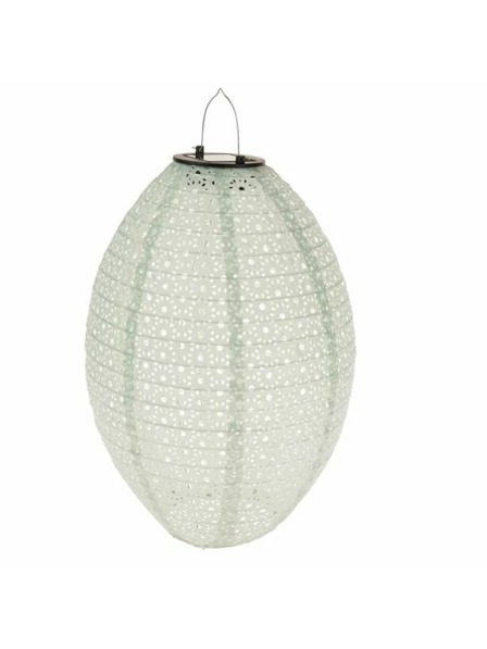 Casa de Engel Felinar textil exterior cu lumină LED solară, 0/36