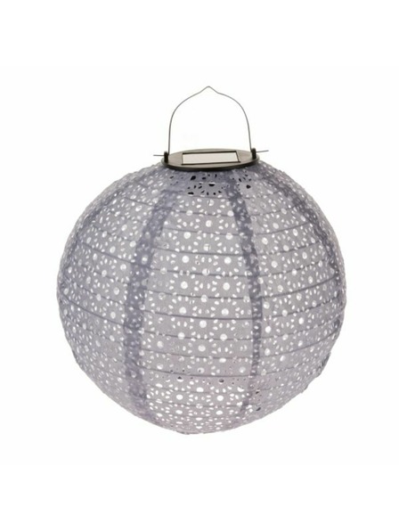 Casa de Engel Felinar textil exterior cu lumină LED solară, 0/72