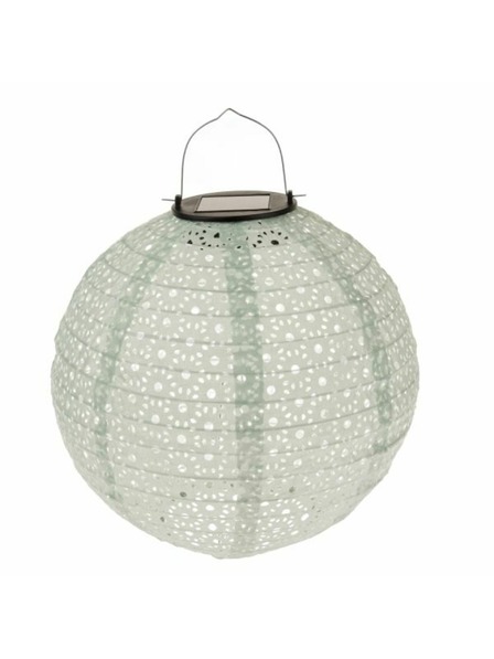 Casa de Engel Felinar textil exterior cu lumină LED solară, 0/72