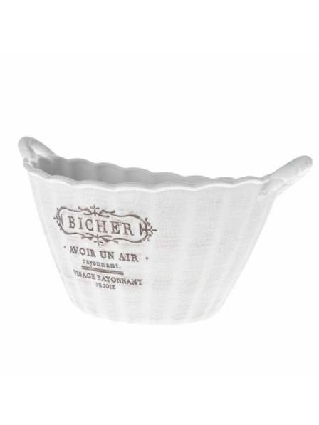 Casa de Engel Înveliș pentru vas de flori cu mânere - Plastic eco, 0/30