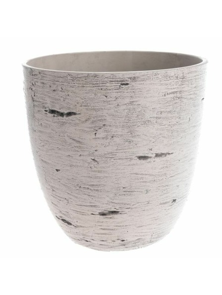 Casa de Engel Ghiveci - Plastic eco, alb, 0/16