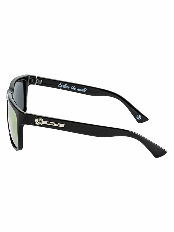 Meatfly Ochelari de soare polarizați Meatfly Ronnie Black | Negru | Mărime