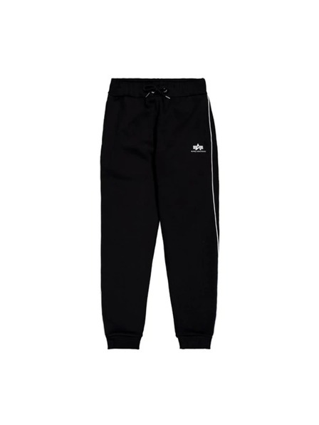 Alpha Industries Pantaloni sport negri pentru bărbați Alpha Industries Track jogger Small Logo