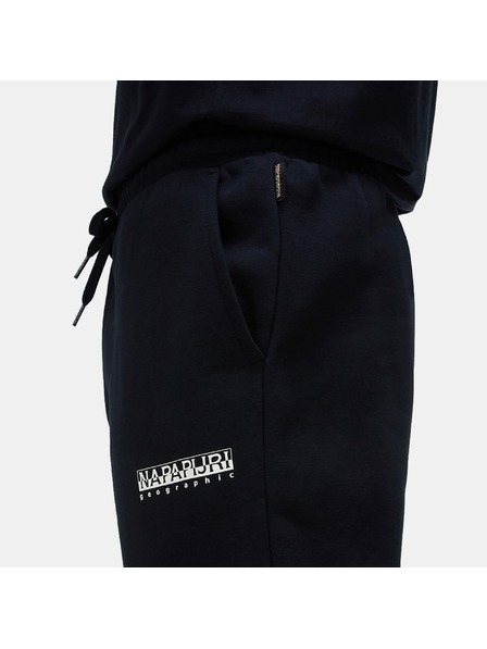 Napapijri Pantaloni sport negri pentru bărbați Napapijri M-Box Logo Black