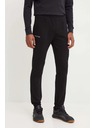 Napapijri Pantaloni de trening negri pentru bărbați Napapijri M-Badge Cargo