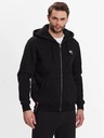 Alpha Industries Hanorac negru cu fermoar pentru bărbați Basic Zip Hoody SL Alpha Industries