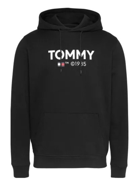 Tommy Jeans Hanorac negru pentru bărbați Tommy Jeans bds Black