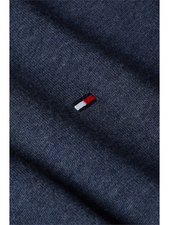 Tommy Hilfiger Pulover albastru pentru bărbați din colecția 1985 Tommy Hilfiger