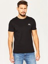 Alpha Industries Tricou negru pentru bărbați Basic T Small Logo Alpha Industries