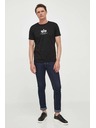 Alpha Industries Tricou negru pentru bărbați Basic T-Shirt Alpha Industries Black