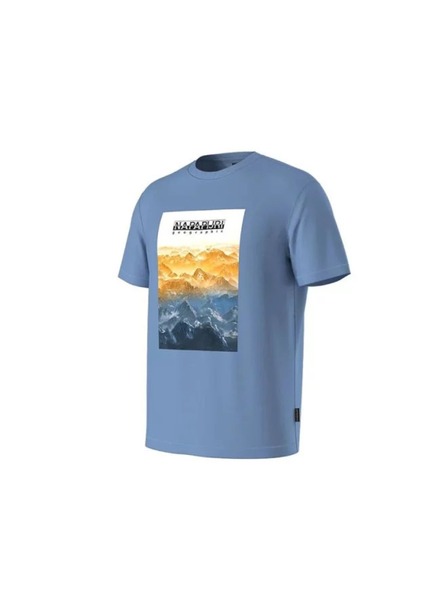Napapijri Tricou albastru pentru bărbați Napapijri S-Rollin