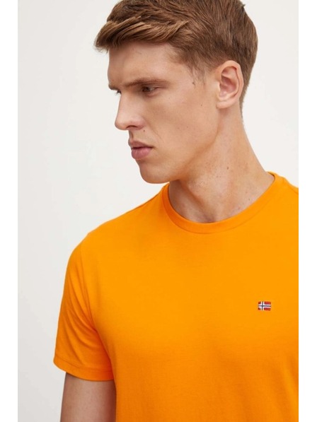 Napapijri Tricou portocaliu pentru bărbați Napapijri Salis