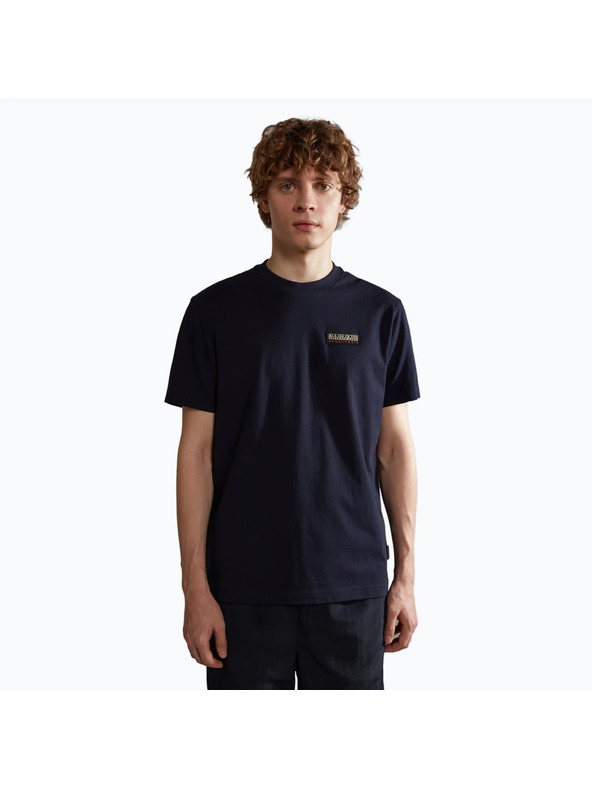 Napapijri Tricou albastru închis pentru bărbați Napapijri s-iaato