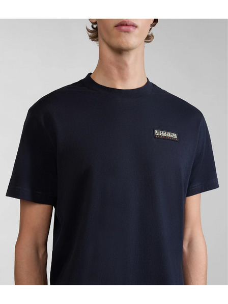 Napapijri Tricou negru pentru bărbați Napapijri s-iaato