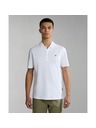 Napapijri Tricou polo alb pentru bărbați Napapijri 0021