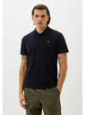 Napapijri Tricou polo negru pentru bărbați Napapijri 0411