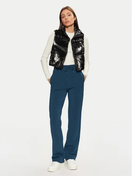 Guess Jeans Vestă sport neagră pentru femei Guess jeans