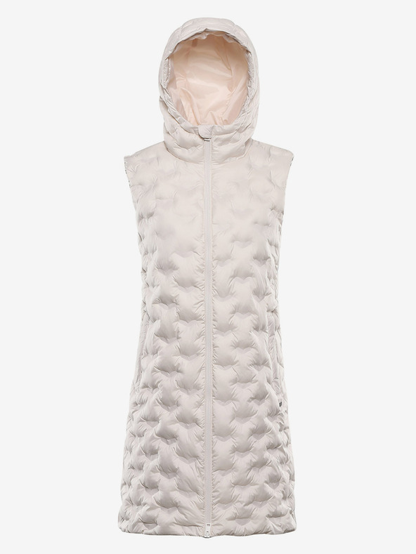 ALPINE PRO Vestă pentru femei cu membrană ALPINE PRO GURFA parchment pastel