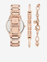 Anne Klein Set de ceas și brățări în culoare roz-auriu Anne Klein