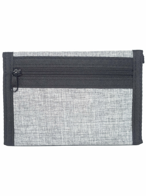 Meatfly Portofel gri pentru bărbați Meatfly Dewey Grey Heather | Gri | Mărime