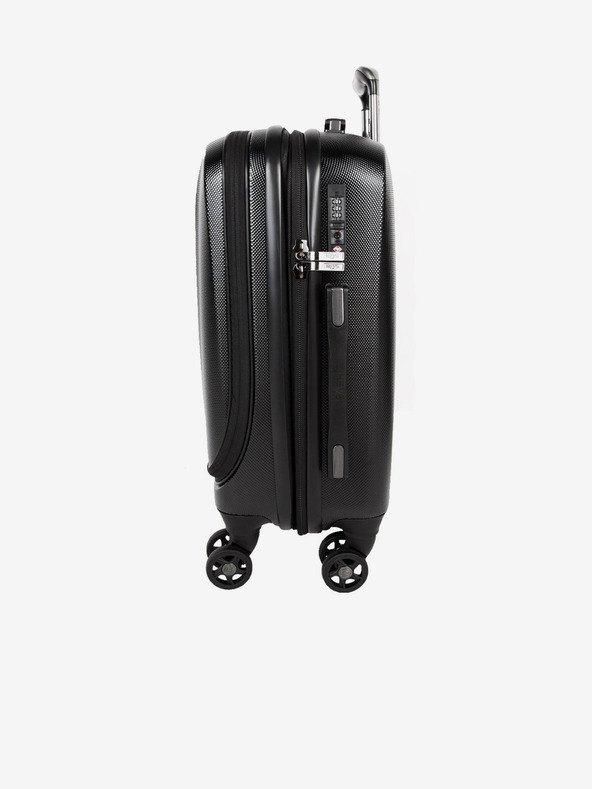 Heys Valiză de călătorie neagră Heys Vantage Smart Luggage S